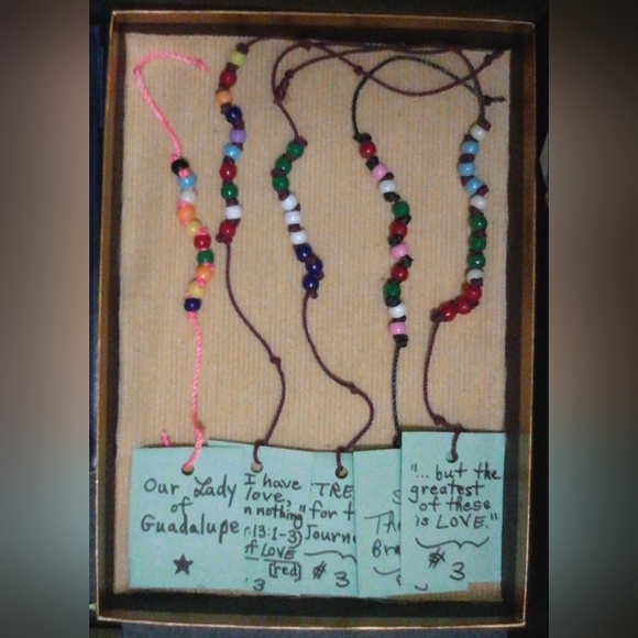 Stocking Stuffers - 19 Friendship Bracelets Prayer Assorted - Set 2 - Picture 4 of 5